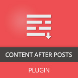 Content After Post WordPress Plugin
