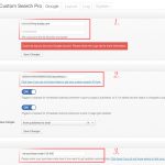 Custom Search WordPress Plugin Configuration