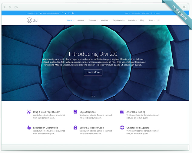 Divi from ElegantThemes